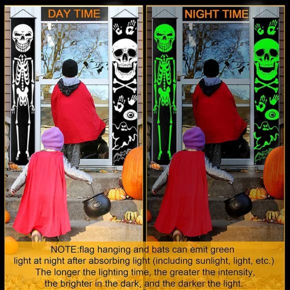 Halloween Decorations Outdoor Indoor Luminous Banners - Picture 7 of 7